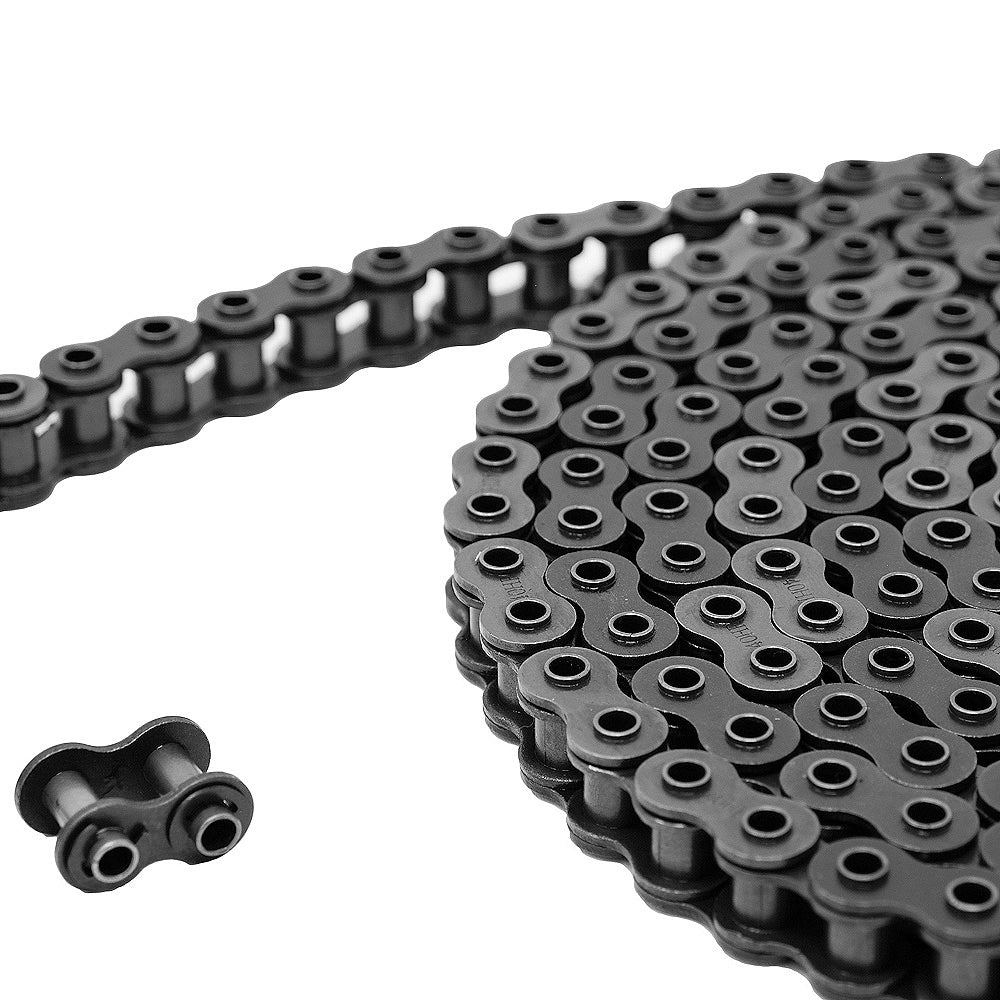 40HP Hollow Pin Roller Chain 10 Feet plus 2 Connecting Master Links