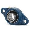 UCFL205-16 Flange Bearing 1in Bore, Oval 2-Bolt Self-Aligning, Solid Base