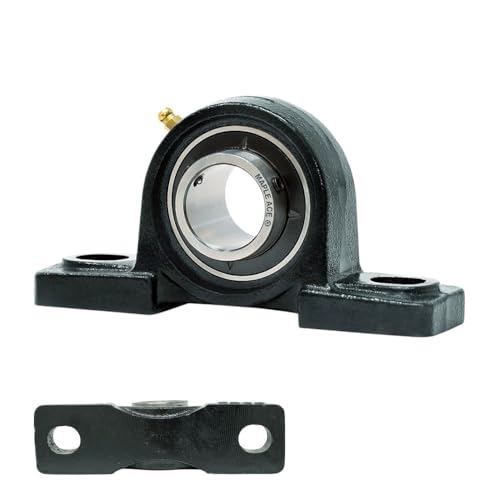 UCP205 Pillow Block Bearing 25mm Bore, 2-Bolt, Self-Aligning, Solid Base