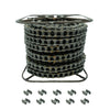 #35 Roller Chain Single Strand 3/8in Pitch 100 Feet plus 10 Connecting Master Links