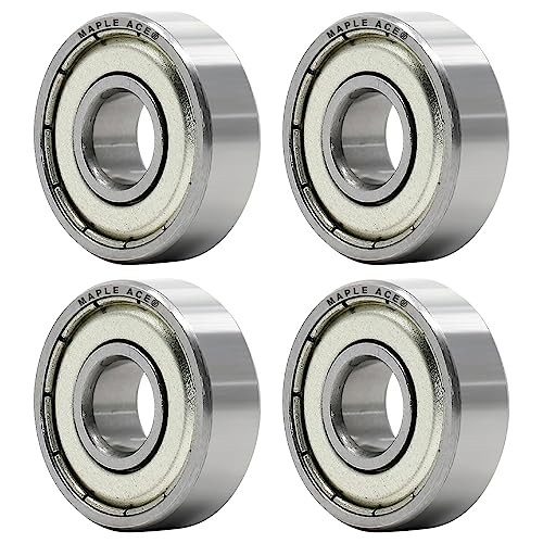 R4-ZZ Ball Bearing 1/4in x 5/8in x 0.196in R4 ZZ Metal Shielded