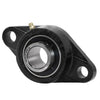 UCFL201-8 Flange Bearing 1/2in Bore, Oval 2-Bolt Self-Aligning, Solid Base