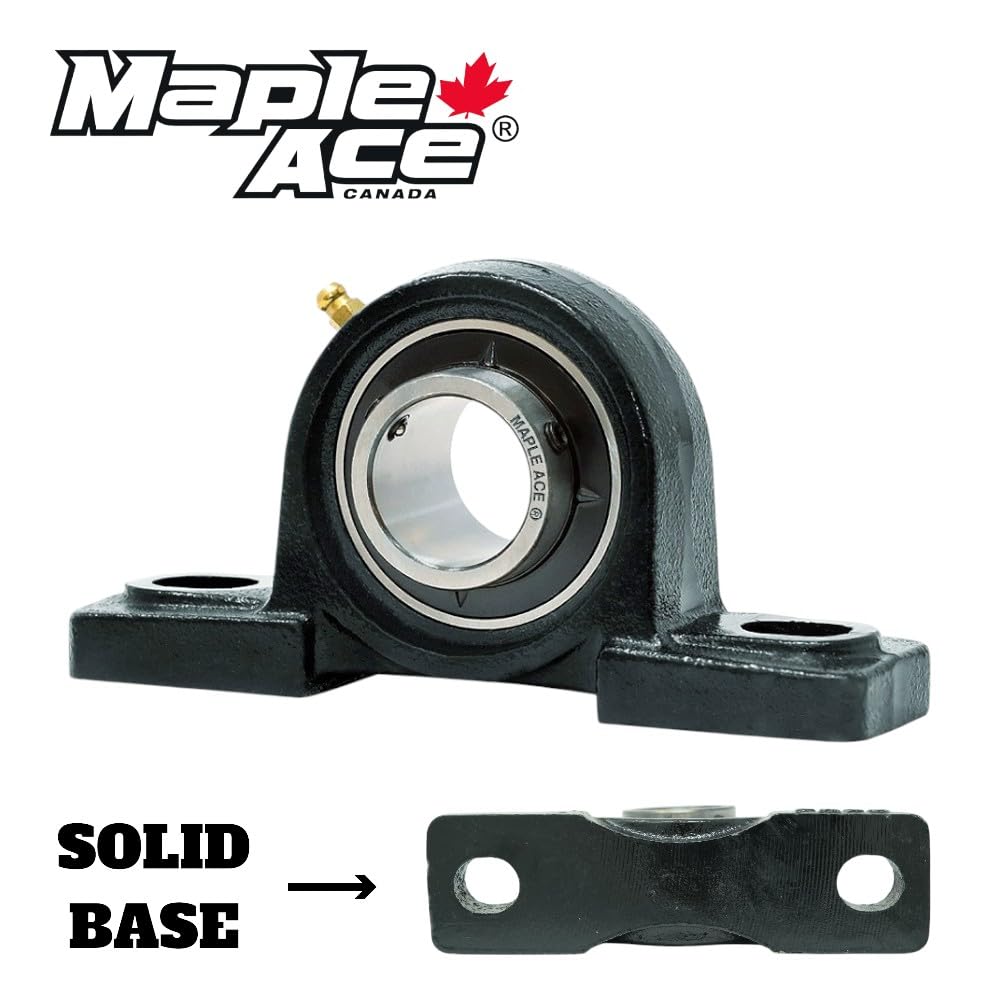 UCP205-15 Pillow Block Bearing 15/16in Bore, 2-Bolt, Self-Aligning, Solid Base