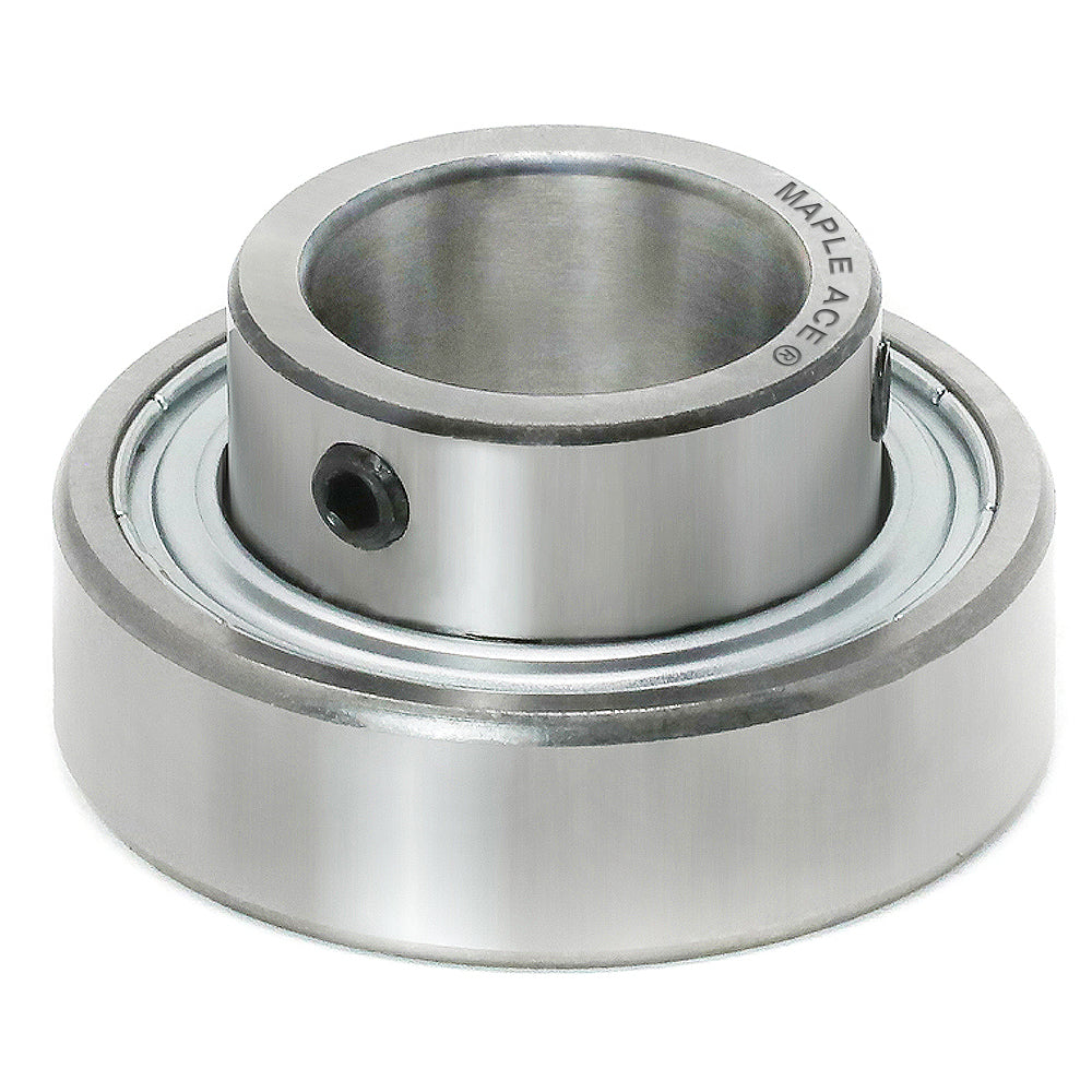 CSB201-8 Insert Bearing 1/2in Bore, Cylindrical OD, Set Screws