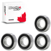 99502H Ball Bearing Rubber Sealed 5/8inx1-3/8inx7/16in 6202-10, 6202 5/8in, SC0228