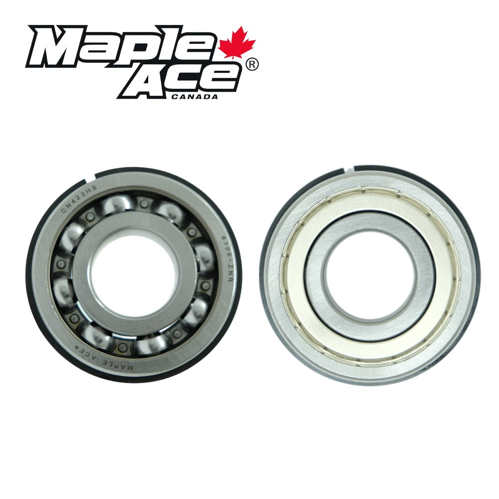 6307-ZNR Ball Bearing w/Snap Ring 35x80x21mm 6307 ZNR Metal Shielded