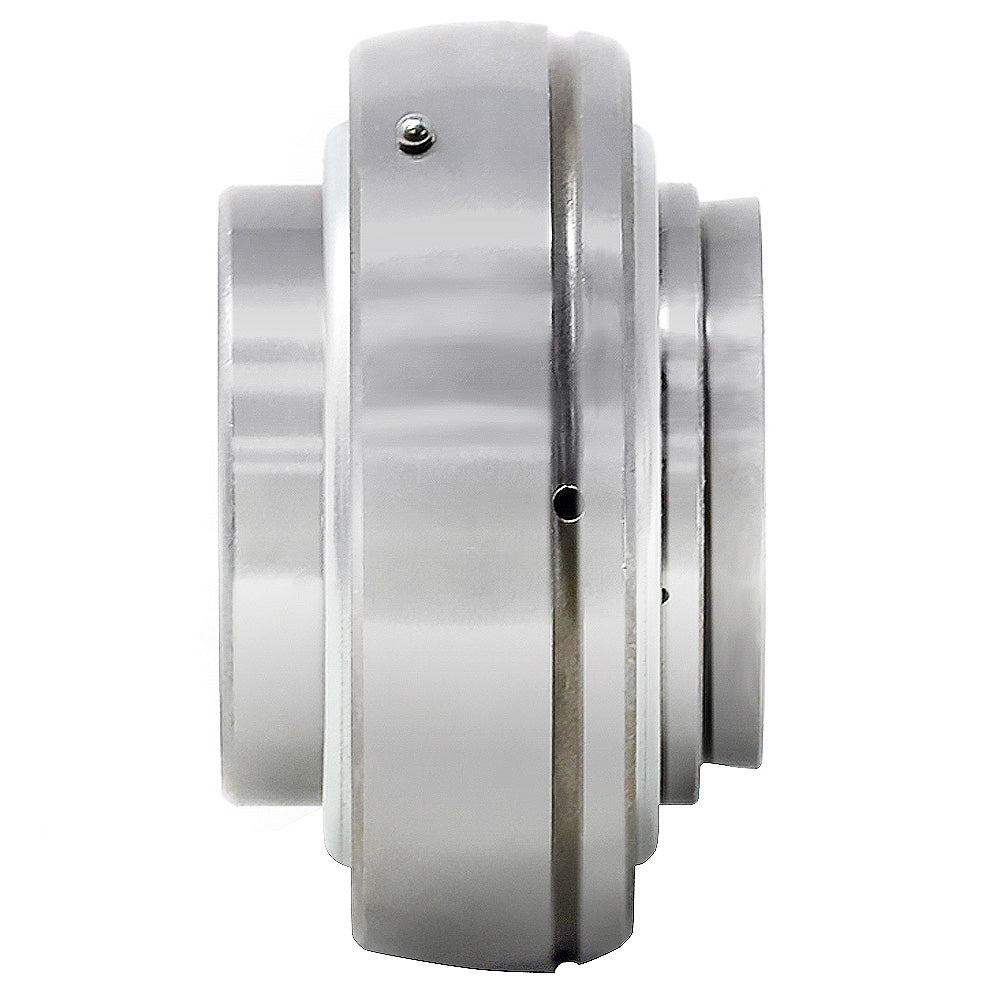 HC206, NA206 Insert Bearing 30mm Bore, Spherical OD, Eccentric Lock Collar, Lube Hole