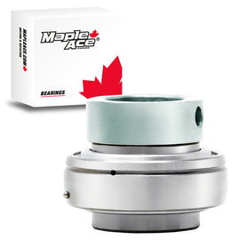 HC209-28, NA209-28 Insert Bearing 1-3/4in Bore, Spherical OD, Eccentric Lock Collar, Lube Hole