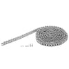 #50NP Nickel Plated Roller Chain 10 Feet plus Connecting Master Link