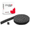 #40-2 Roller Chain Double Strand 10 Feet plus Connecting Master Link