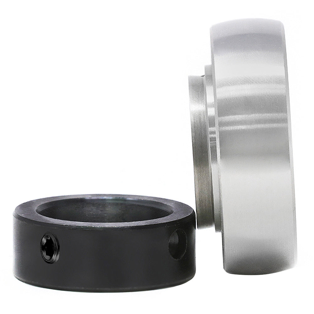 SA205 Insert Bearing 25mm Bore, Spherical OD, Eccentric Lock Collar, No Lube Hole