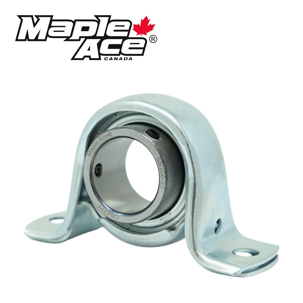 SBPP205-16 Pillow Block Pressed Steel Housings 2-Bolt with Insert Bearings 1in