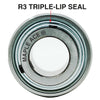 UC207-20 R3 Insert bearing Triple-Lip Seal 1-1/4in Re-lube w/Set Screws