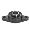 UCFL205-15 Flange Bearing 15/16in Bore, Oval 2-Bolt Self-Aligning, Solid Base