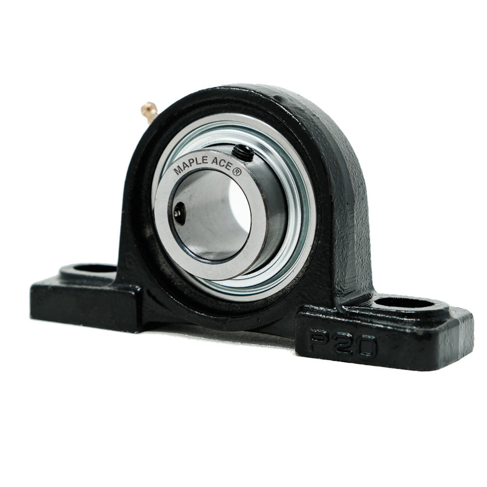 UCP204 Pillow Block Bearing 20mm Bore, 2-Bolt, Self-Aligning, 3 Lips Seal