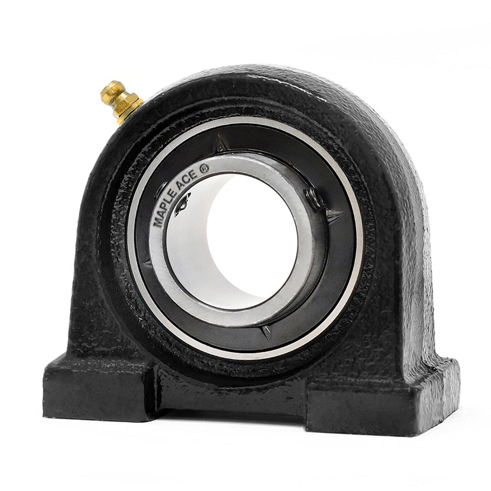 UCPA210-32 Tapped Base Pillow Block Bearing 2in Bore, Self-Aligning